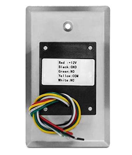 کلید خروجی سنسور مادون قرمز درب بدون لمس روبیک با ورودی LED DC12V خروجی COM/NC/NO برای سیستم های کنترل دسترسی، دروازه ها و بازکننده های گاراژ کلید خروجی سنسور مادون قرمز درب بدون لمس روبیک با ورودی LED DC12V خروجی COM/NC/NO برای سیستم های کنترل دسترسی، دروازه ها و بازکننده های گاراژ