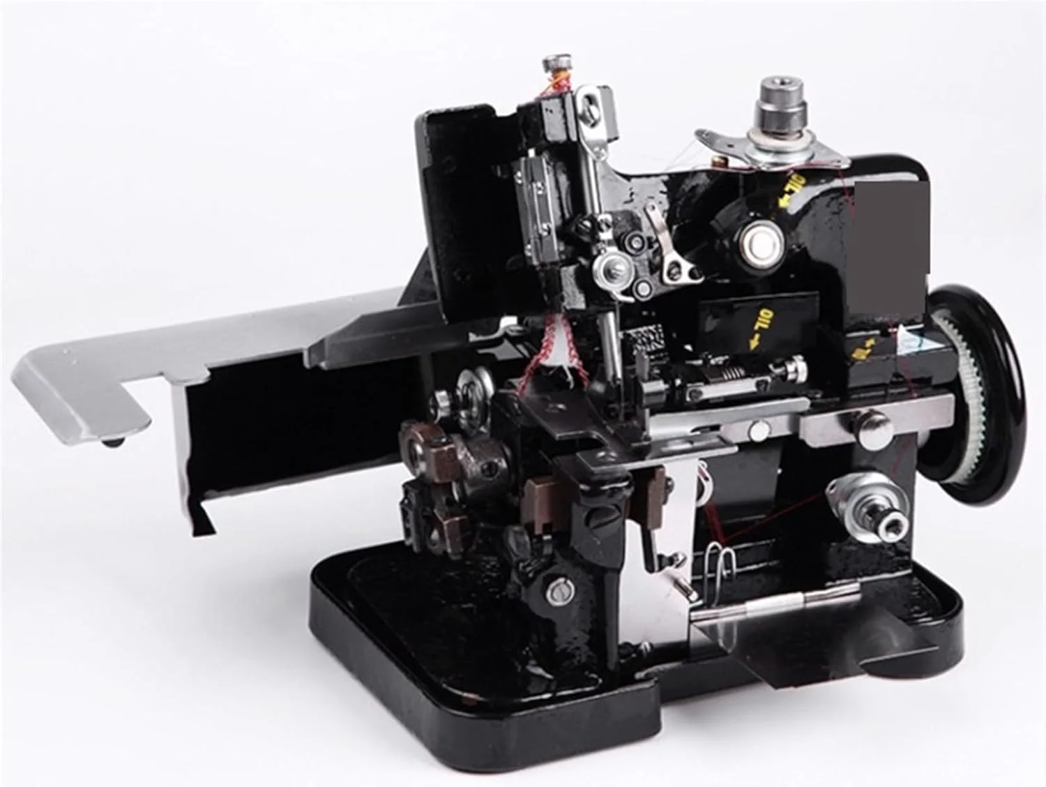 Sewing Machines, 250W Household Sewing Overlocking Machine Small Desktop Electric Overlocking Knitting Machine Garment Processing Tool Sewing Machines, 250W Household Sewing Overlocking Machine Small Desktop Electric Overlocking Knitting Machine Garment Processing Tool