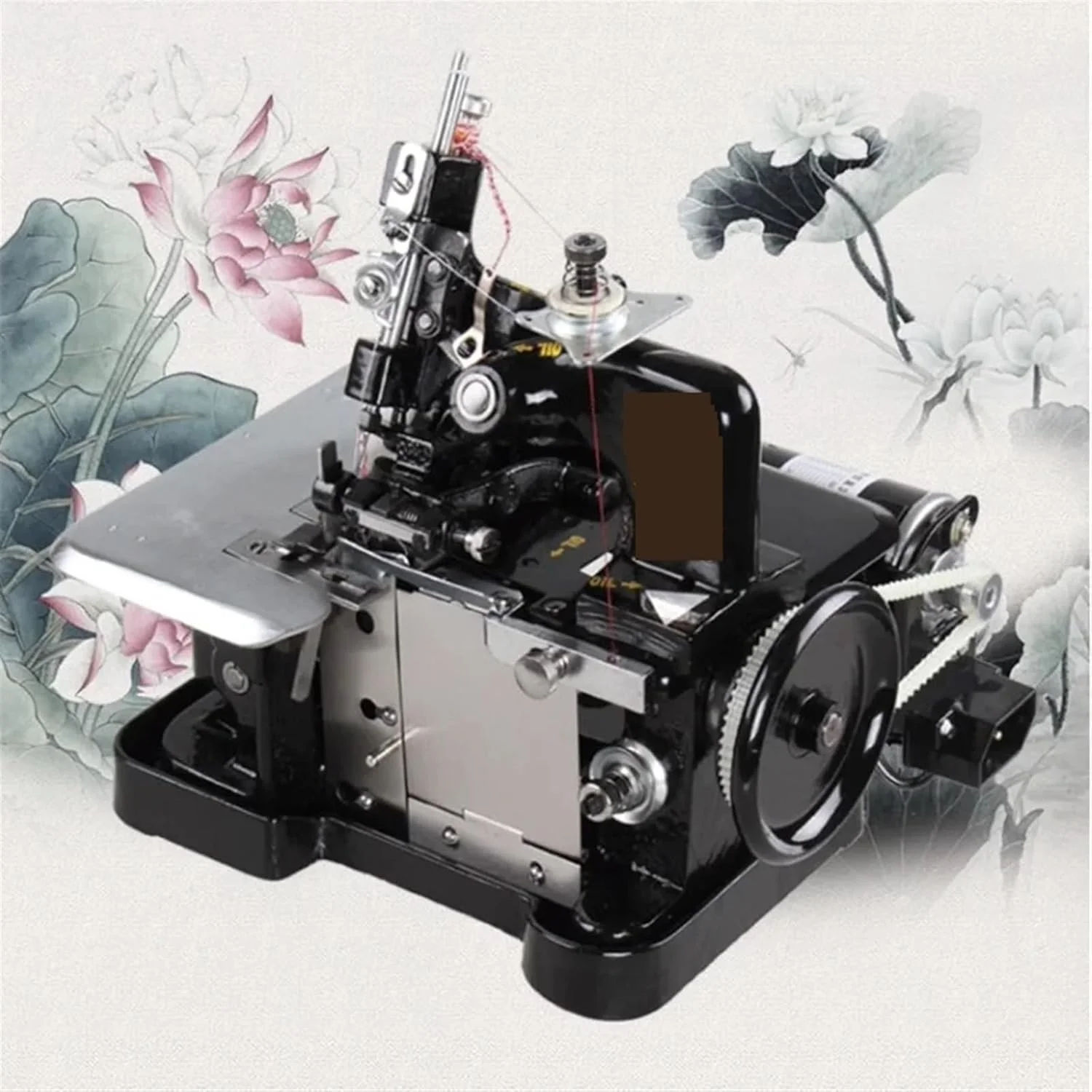 Sewing Machines, 250W Household Sewing Overlocking Machine Small Desktop Electric Overlocking Knitting Machine Garment Processing Tool Sewing Machines, 250W Household Sewing Overlocking Machine Small Desktop Electric Overlocking Knitting Machine Garment Processing Tool