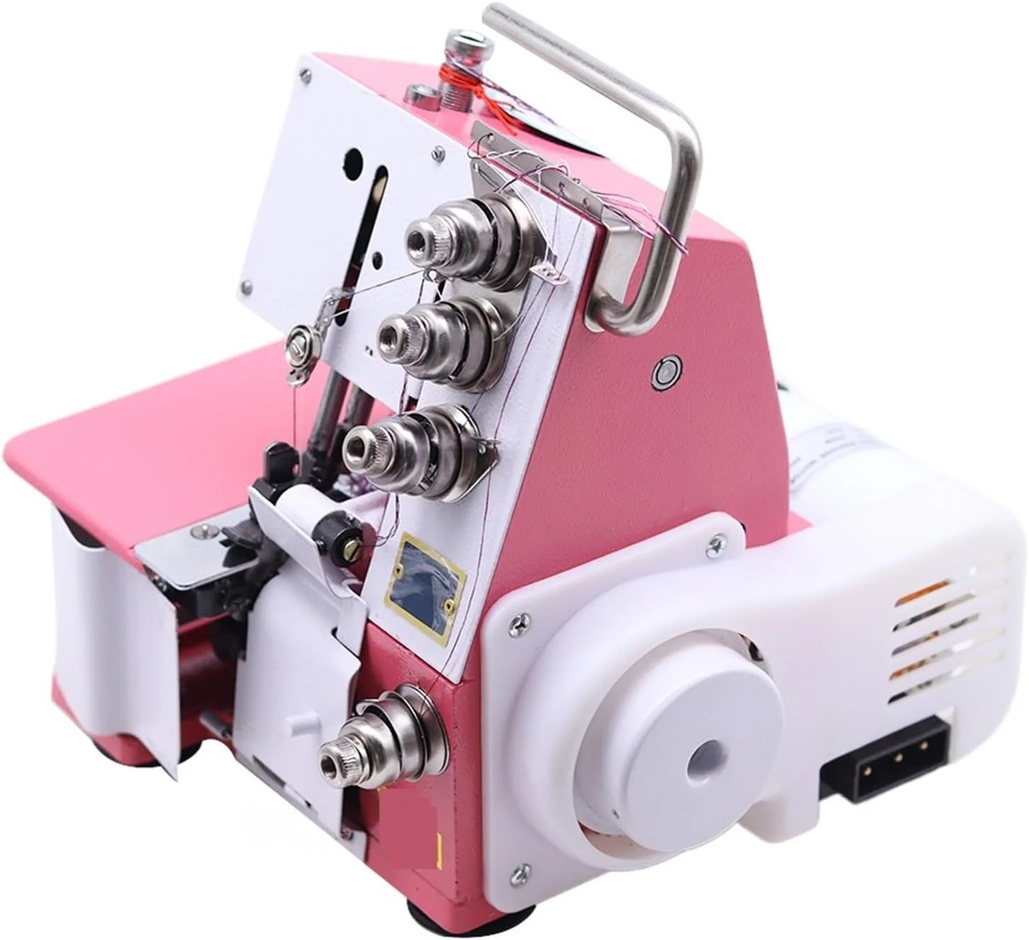 چرخ خیاطی، چرخ خیاطی سردوز کوچک خانگی سه نخ چهار نخ چرخ خیاطی سردوز قابل حمل، خیاطی آسان شد چرخ خیاطی، چرخ خیاطی سردوز کوچک خانگی سه نخ چهار نخ چرخ خیاطی سردوز قابل حمل، خیاطی آسان شد