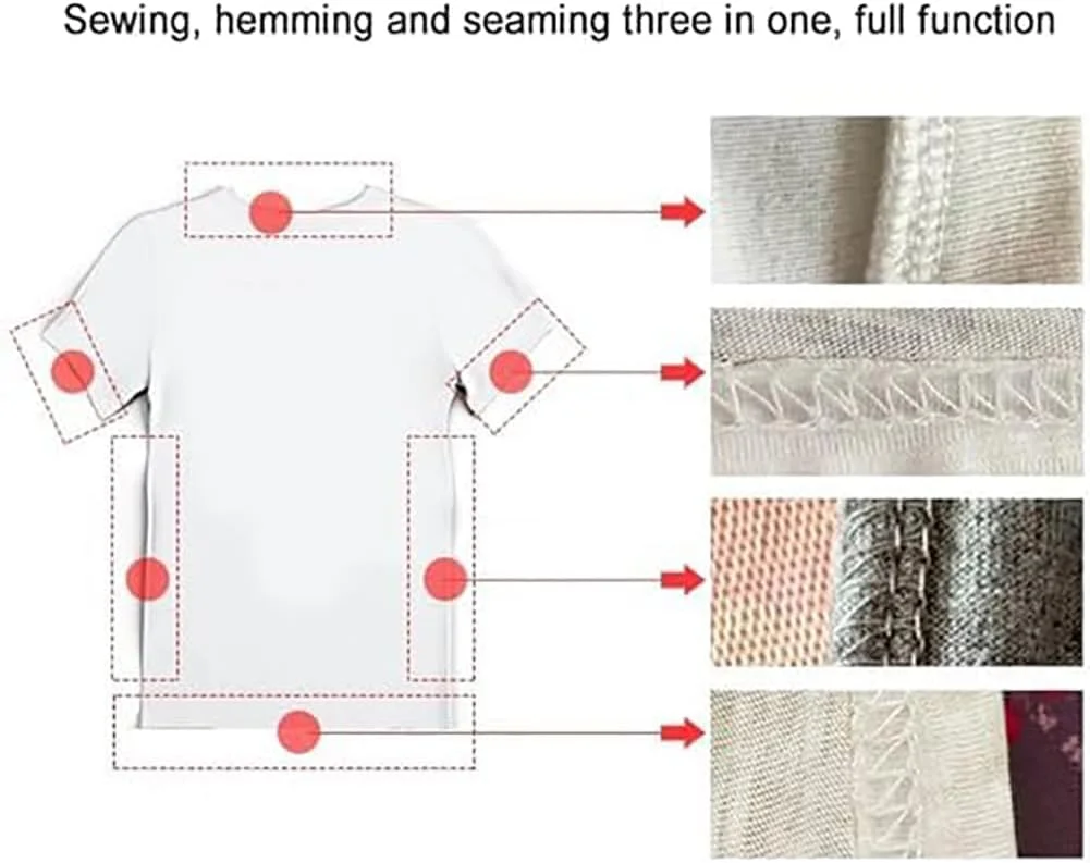 چرخ خیاطی سردوز و کاوراستیچ سنگین، ماشین دوخت اورلاک با قابلیت دوخت 2-3-4-5 نخ، سینی جمع آوری پارچه و پایه های فشاری آسان برای مبتدیان و حرفه ای ها، مناسب برای مبتدیان و حرفه ای ها در صنعت پوشاک چرخ خیاطی سردوز و کاوراستیچ سنگین، ماشین دوخت اورلاک با قابلیت دوخت 2-3-4-5 نخ، سینی جمع آوری پارچه و پایه های فشاری آسان برای مبتدیان و حرفه ای ها، مناسب برای مبتدیان و حرفه ای ها در صنعت پوشاک
