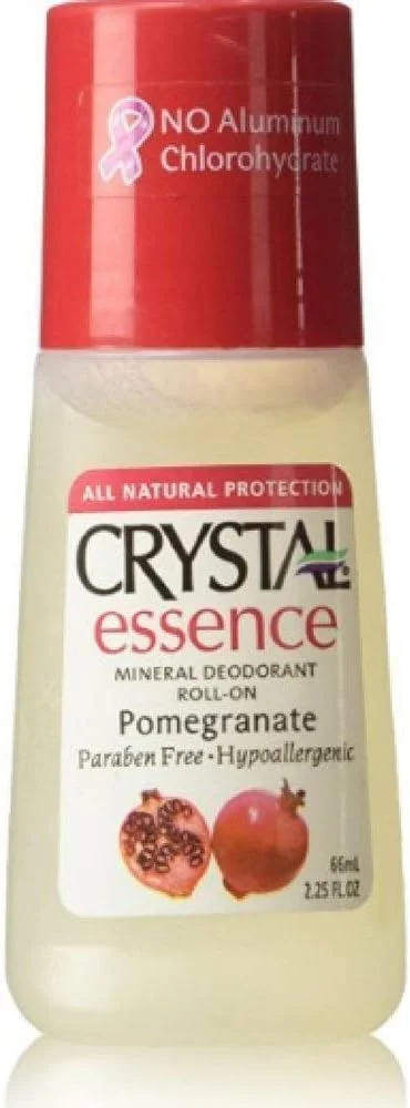 دئودورانت رولی مینرال اسنس کریستال، انار، 66 میلی لیتر، بسته 4 عددی
