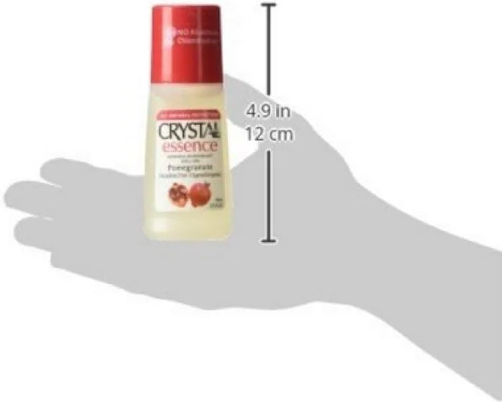 دئودورانت رولی مینرال اسنس کریستال، انار، 66 میلی لیتر، بسته 4 عددی