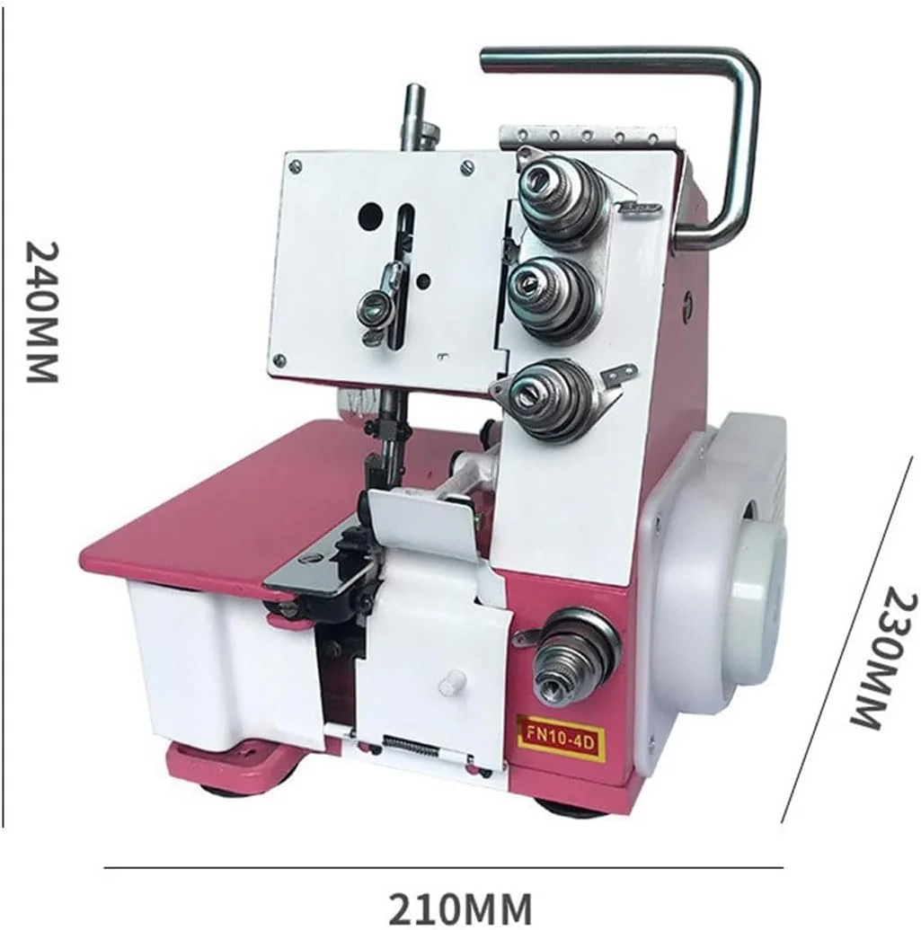 چرخ خیاطی سردوز سنگین، چرخ سردوز برقی چهار نخ با قابلیت دوخت 2-3-4، سینی جمع آوری خرده پارچه، پایه های فشاری Snap-on، برای مبتدیان و حرفه ای ها چرخ خیاطی سردوز سنگین، چرخ سردوز برقی چهار نخ با قابلیت دوخت 2-3-4، سینی جمع آوری خرده پارچه، پایه های فشاری Snap-on، برای مبتدیان و حرفه ای ها