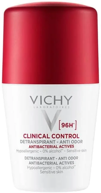 دئودورانت رولی زنانه ویشی مدل Clinical Control با ماندگاری 96 ساعته 50 میلی لیتر دئودورانت رولی زنانه ویشی مدل Clinical Control با ماندگاری 96 ساعته 50 میلی لیتر