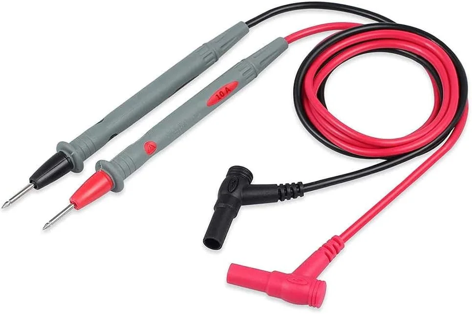 پراب تست مولتی متر دیجیتال یونیورسال رویال اپکس، 10 آمپر CAT.III 1000V CE، سیم سیلیکونی مقاوم در برابر آتش، نوک سوزنی