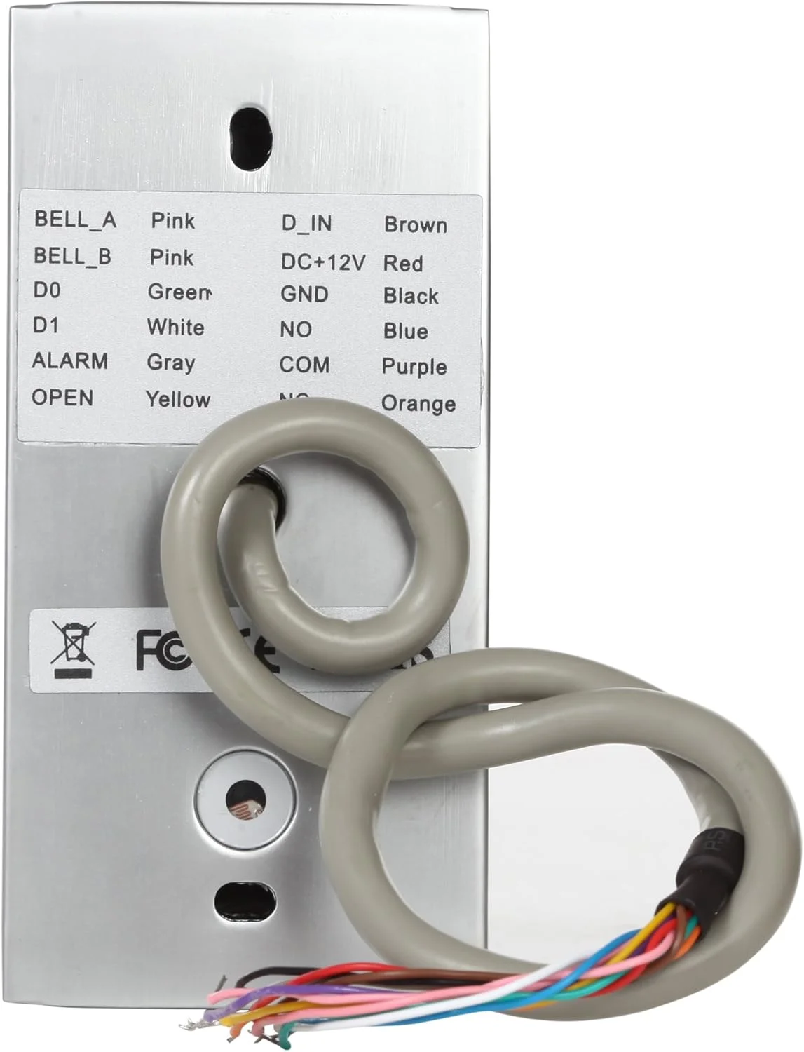 سیستم کنترل دسترسی UHPPOTE با قفل الکترومغناطیسی با نیروی نگهداری 600 پوند برای درب های بازشو به بیرون