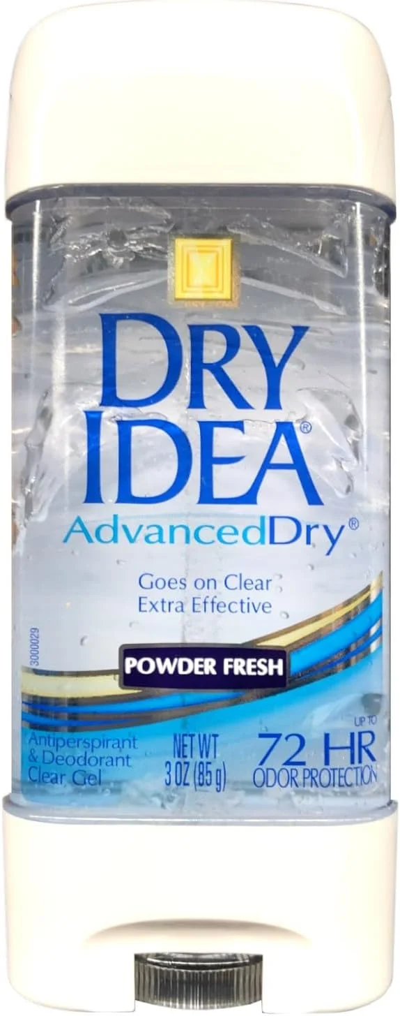 ژل ضد تعریق و دئودورانت خشک ایده آل، پودر فرش 85 گرم (بسته 4 عددی) از Dry Idea ژل ضد تعریق و دئودورانت خشک ایده آل، پودر فرش 85 گرم (بسته 4 عددی) از Dry Idea