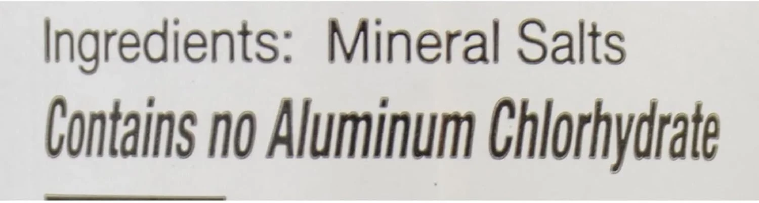 سنگ دئودورانت تایلندی، سنگ دئودورانت کریستالی خالص و طبیعی، 120 گرم سنگ دئودورانت تایلندی، سنگ دئودورانت کریستالی خالص و طبیعی، 120 گرم