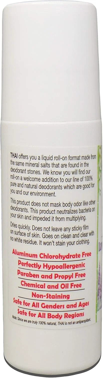 دئودورانت مایع رولی معطر کریستالی 100% طبیعی تایلندی، بدون فلزات آلومینیوم، پارابن، پروپیل یا سولفات، بدون تست حیوانی و ایمن برای محیط زیست، مرکبات و سرو کوهی، 3 اونس مایع دئودورانت مایع رولی معطر کریستالی 100% طبیعی تایلندی، بدون فلزات آلومینیوم، پارابن، پروپیل یا سولفات، بدون تست حیوانی و ایمن برای محیط زیست، مرکبات و سرو کوهی، 3 اونس مایع