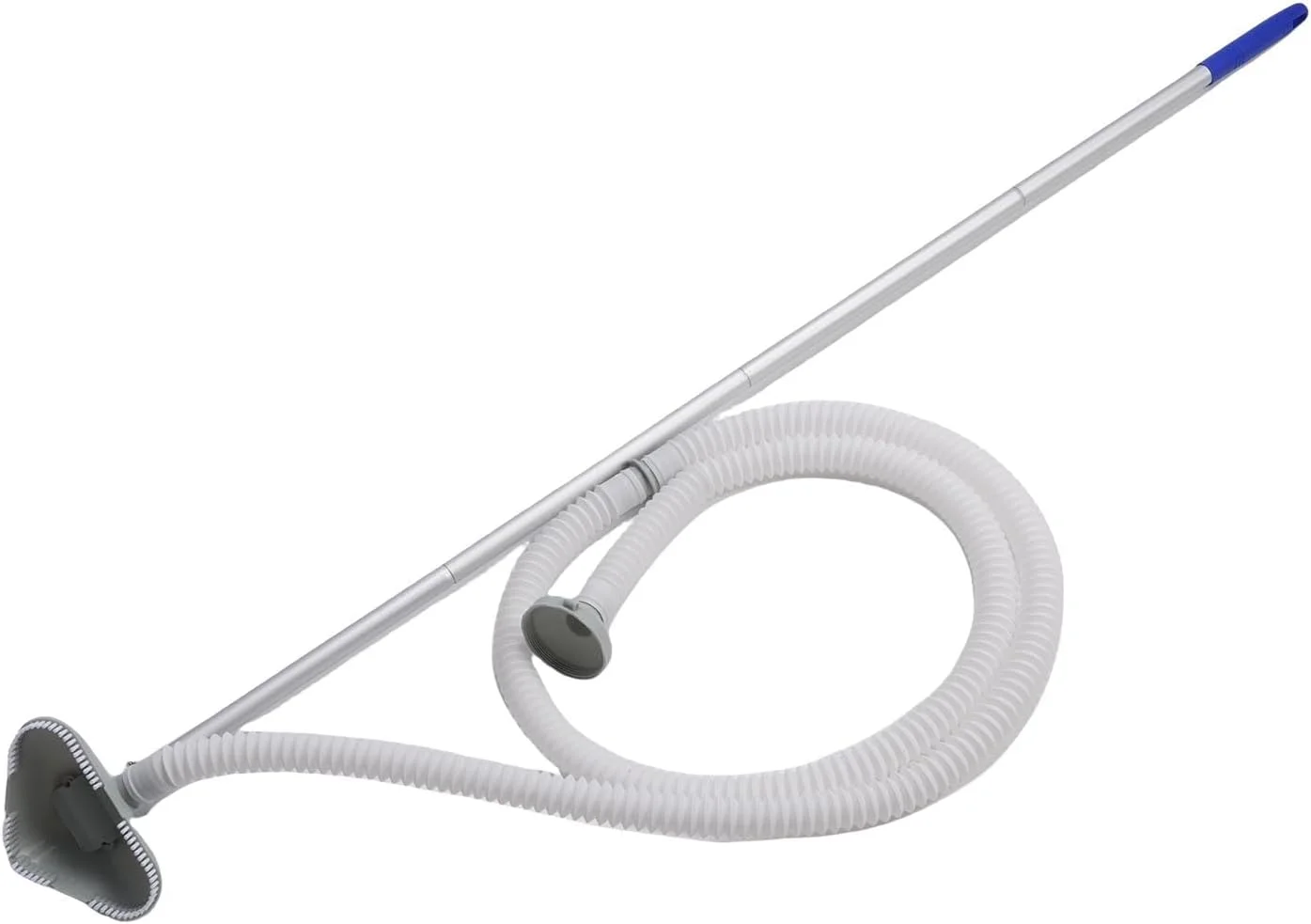 جاروبرقی دستی استخر Jiawu، تمیز کننده تلسکوپی قابل حمل استخر، ابزار تمیز کننده دستی استخر، تمیز کردن عمیق گرد و غبار و زباله برای وان آب گرم، اسپا، حوضچه ها، زیر آب