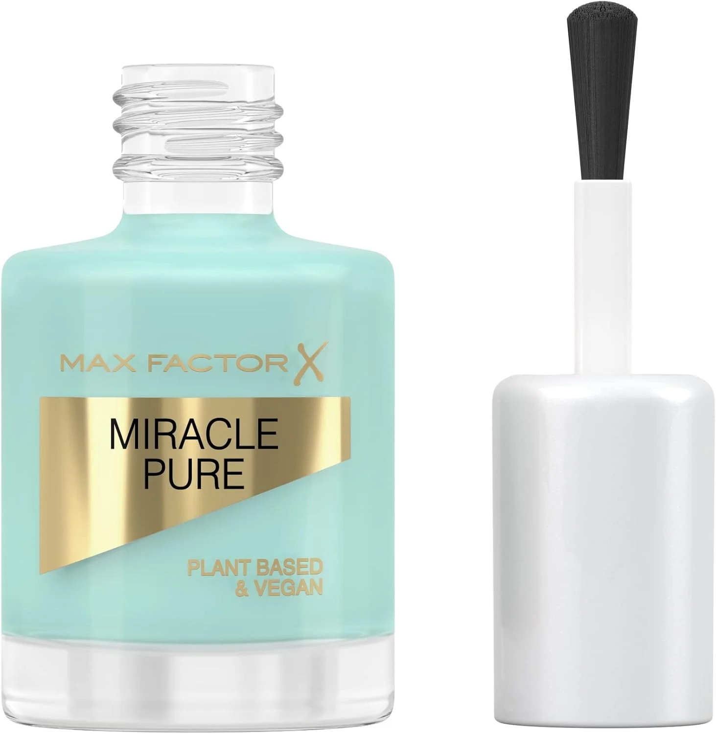 لاک ناخن میراکل پیور مکس فاکتور، رنگ آبی مون استون 840، 12 میلی لیتر