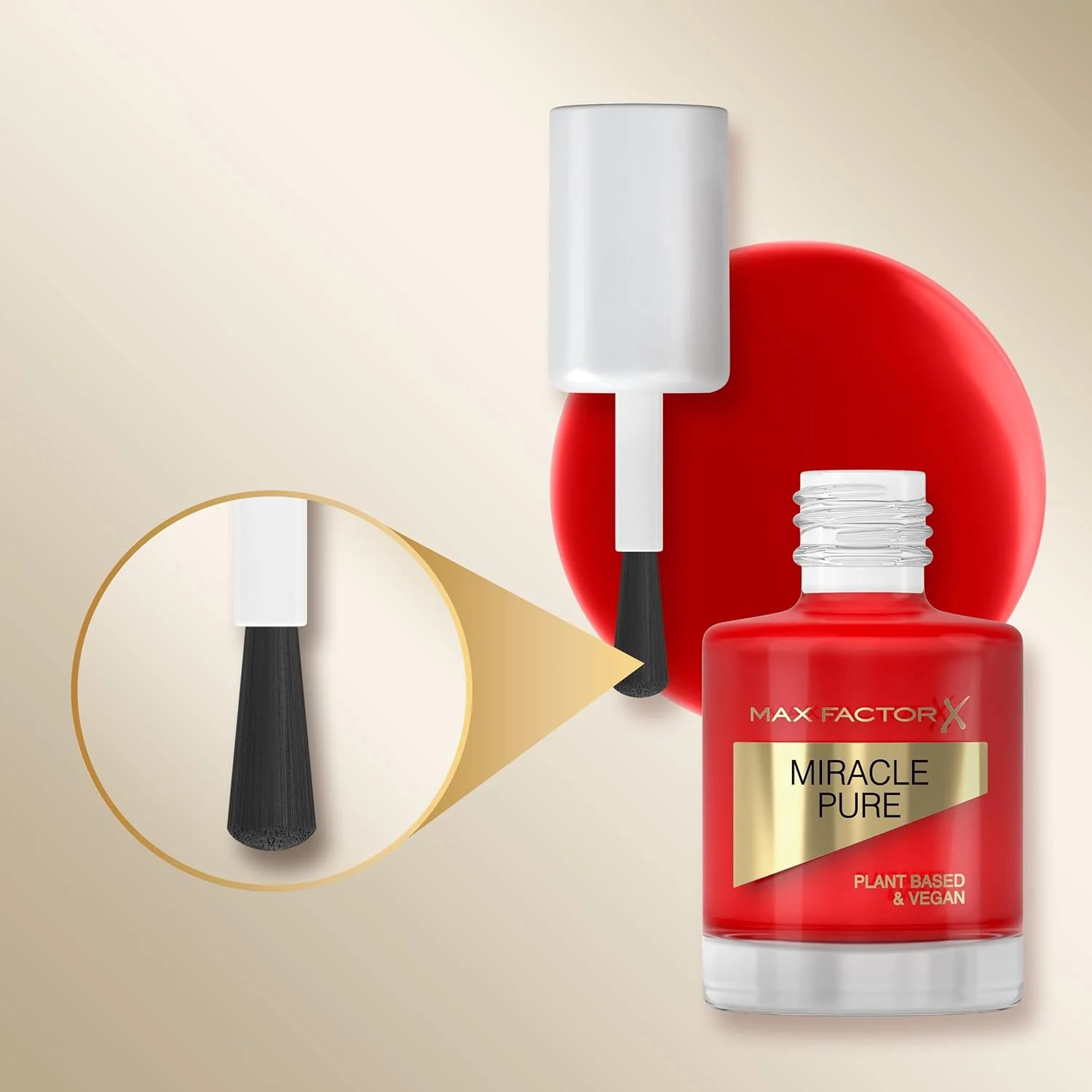 لاک ناخن میراکل پیور مکس فکتور - 305 Scarlet Poppy لاک ناخن میراکل پیور مکس فکتور - 305 Scarlet Poppy