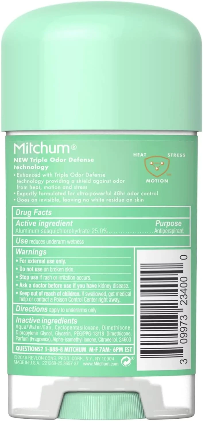 ضد تعریق و دئودورانت ژلی زنانه میچام مدل Shower Fresh، حجم 64 گرم (بسته 2 عددی) ضد تعریق و دئودورانت ژلی زنانه میچام مدل Shower Fresh، حجم 64 گرم (بسته 2 عددی)