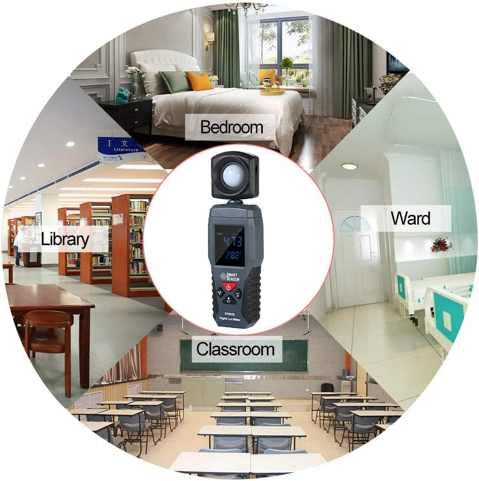 نور سنج دیجیتال UNI-T مدل ST9620 با صفحه نمایش LCD و قابلیت اندازه گیری 1 تا 200000 لوکس نور سنج دیجیتال UNI-T مدل ST9620 با صفحه نمایش LCD و قابلیت اندازه گیری 1 تا 200000 لوکس