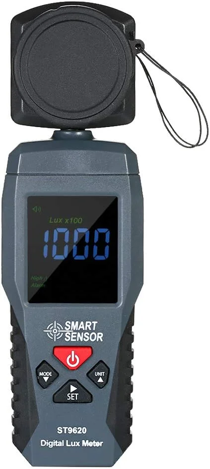 نور سنج دیجیتال UNI-T مدل ST9620 با صفحه نمایش LCD و قابلیت اندازه گیری 1 تا 200000 لوکس نور سنج دیجیتال UNI-T مدل ST9620 با صفحه نمایش LCD و قابلیت اندازه گیری 1 تا 200000 لوکس