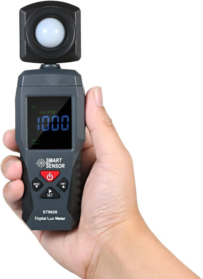 نور سنج دیجیتال UNI-T مدل ST9620 با صفحه نمایش LCD و قابلیت اندازه گیری 1 تا 200000 لوکس نور سنج دیجیتال UNI-T مدل ST9620 با صفحه نمایش LCD و قابلیت اندازه گیری 1 تا 200000 لوکس