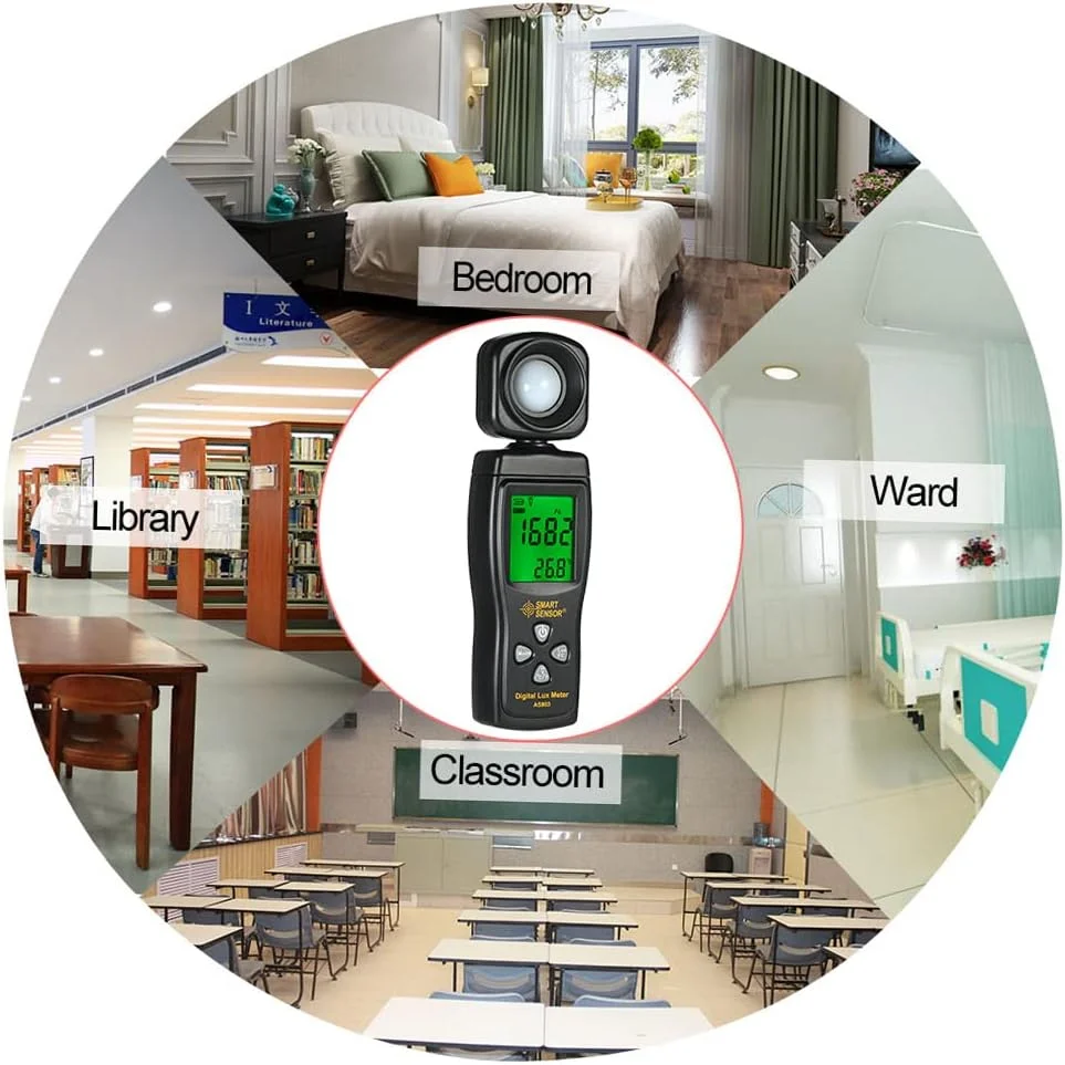 نور سنج دیجیتال یونی-تی، نور سنج دستی مینی با صفحه نمایش LCD، روشنایی سنج، نورسنج، محدوده 0-200000 لوکس نور سنج دیجیتال یونی-تی، نور سنج دستی مینی با صفحه نمایش LCD، روشنایی سنج، نورسنج، محدوده 0-200000 لوکس