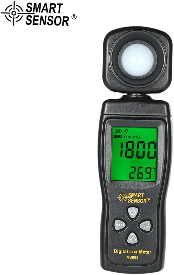 نور سنج دیجیتال یونی-تی، نور سنج دستی مینی با صفحه نمایش LCD، روشنایی سنج، نورسنج، محدوده 0-200000 لوکس نور سنج دیجیتال یونی-تی، نور سنج دستی مینی با صفحه نمایش LCD، روشنایی سنج، نورسنج، محدوده 0-200000 لوکس