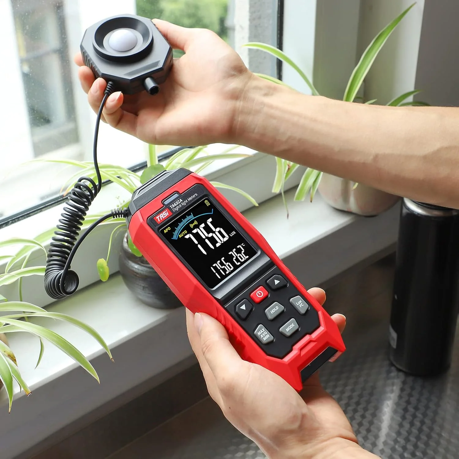 نورسنج دیجیتال یونیتی مدل TA632A، نورسنج دیجیتال کوچک، نورسنج دستی، روشنایی سنج، Pmeter Luxmeter، نورسنج 0-200000 لوکس نورسنج دیجیتال یونیتی مدل TA632A، نورسنج دیجیتال کوچک، نورسنج دستی، روشنایی سنج، Pmeter Luxmeter، نورسنج 0-200000 لوکس