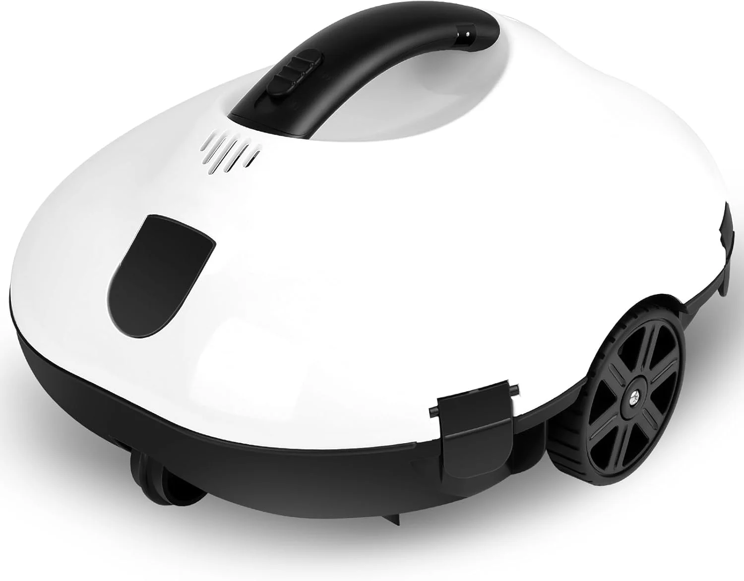 ربات تمیز کننده استخر بی سیم 2025، جاروبرقی رباتیک استخر برای استخرهای داخل زمینی، زمان کارکرد 120 دقیقه جاروبرقی استخر سبک وزن برای استخرهای شنا با کف صاف، ربات قدرتمند تا 860 فوت مربع