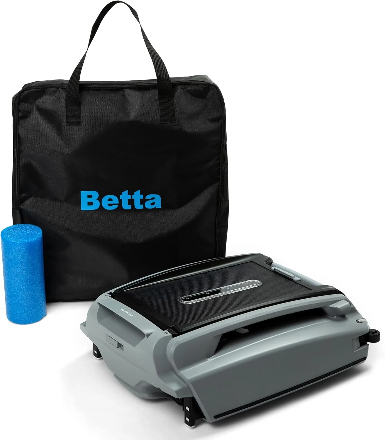 روبات اسکیمر استخر خورشیدی Betta SE Plus به همراه کیف حمل و نگهداری، عملکرد مداوم 24/7 با باتری، گزینه های شارژ دوگانه و فوم نودل ضد گیر کردن
