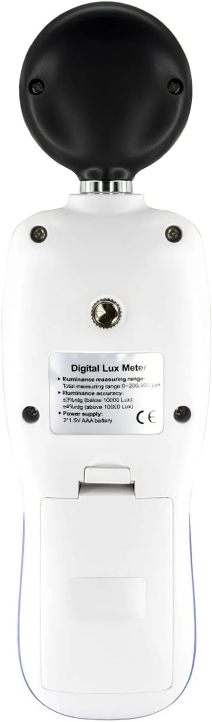 نور سنج دیجیتال دستی NEOCHY، محدوده 0 تا 200,000 لوکس، طراحی جیبی، تست کننده نور محیطی خاکستری نور سنج دیجیتال دستی NEOCHY، محدوده 0 تا 200,000 لوکس، طراحی جیبی، تست کننده نور محیطی خاکستری