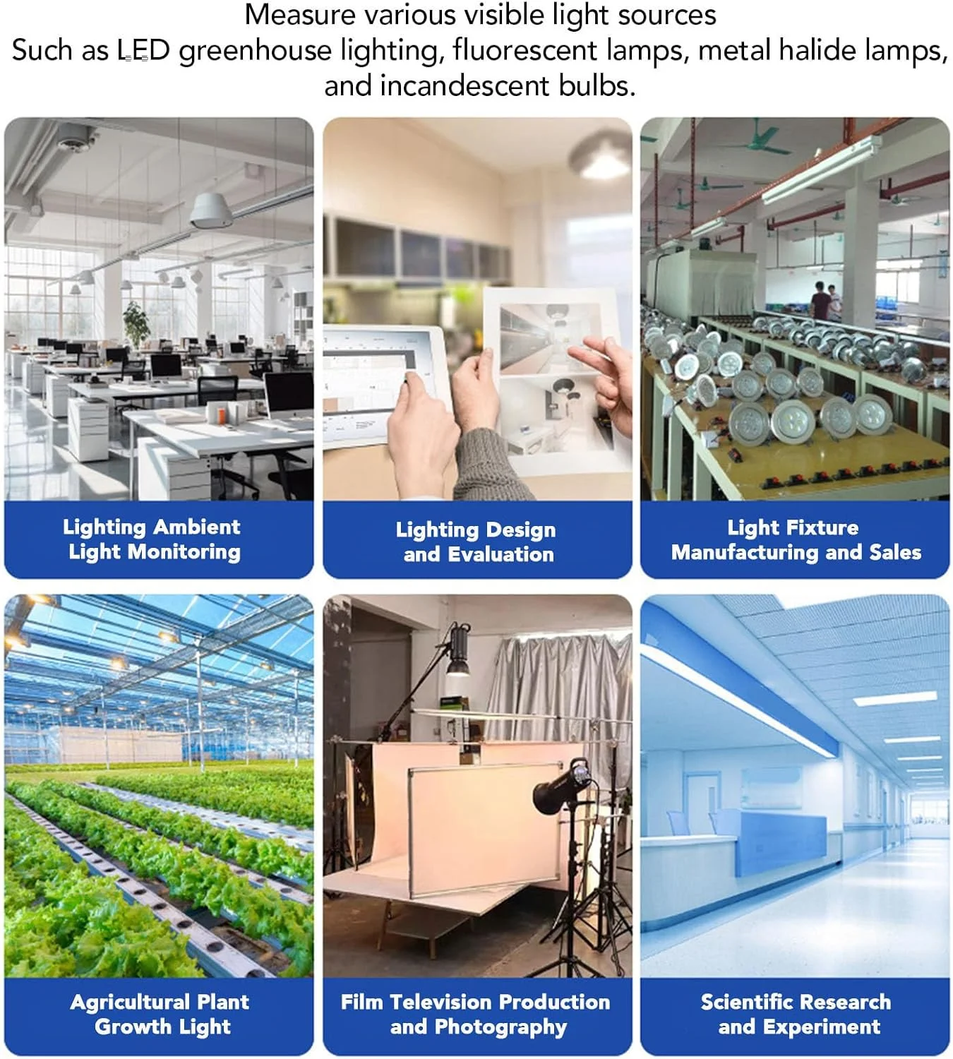 نورسنج دیجیتال RIZGHWOY، فوتومتر با صفحه نمایش LCD، قابلیت نگهداری داده، خاموش شدن خودکار برای عکاسی، گیاهان، نور LED نورسنج دیجیتال RIZGHWOY، فوتومتر با صفحه نمایش LCD، قابلیت نگهداری داده، خاموش شدن خودکار برای عکاسی، گیاهان، نور LED