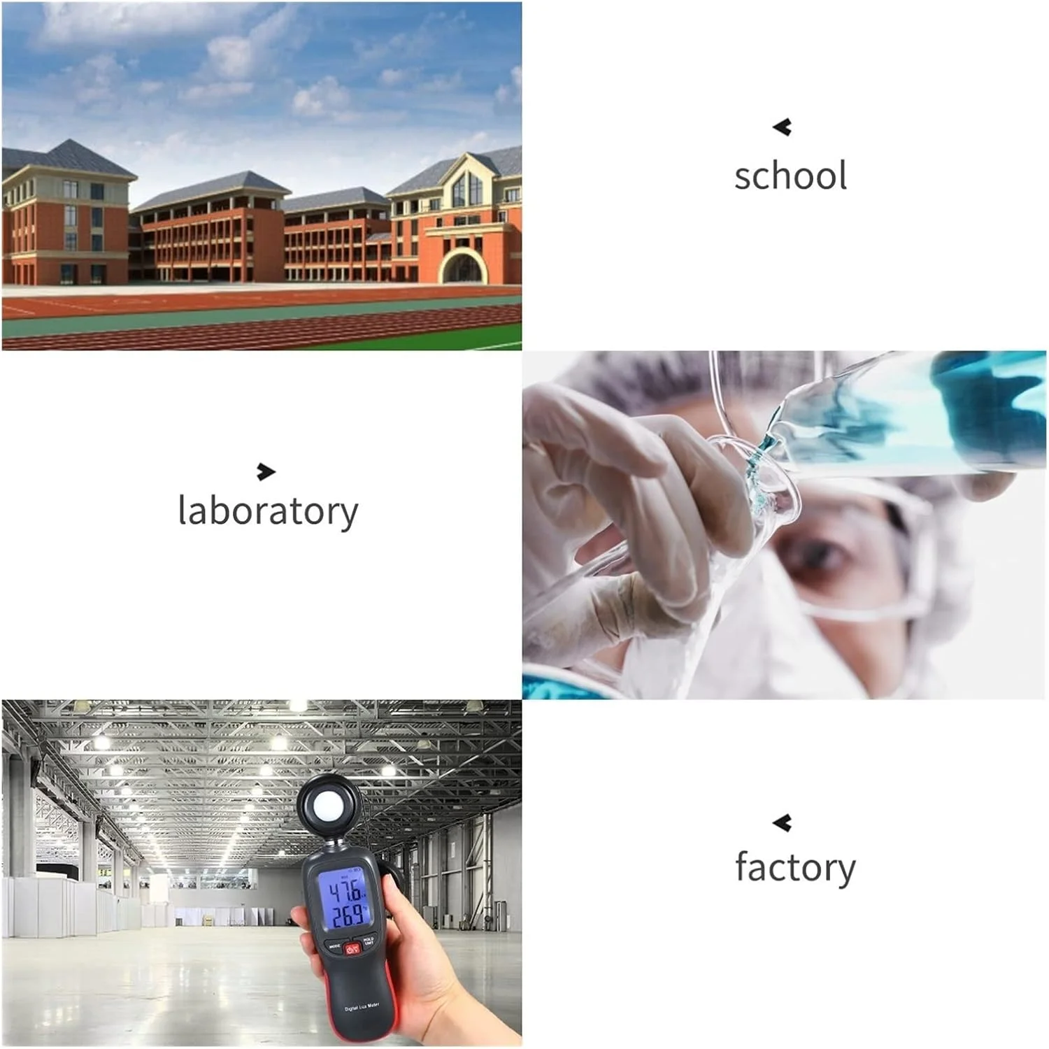 نورسنج، نورسنج دیجیتال با صفحه نمایش LCD، نورسنج دستی کوچک، فوتومتر با حالت حداکثر/حداقل/داده، حسگر نور نورسنج، نورسنج دیجیتال با صفحه نمایش LCD، نورسنج دستی کوچک، فوتومتر با حالت حداکثر/حداقل/داده، حسگر نور