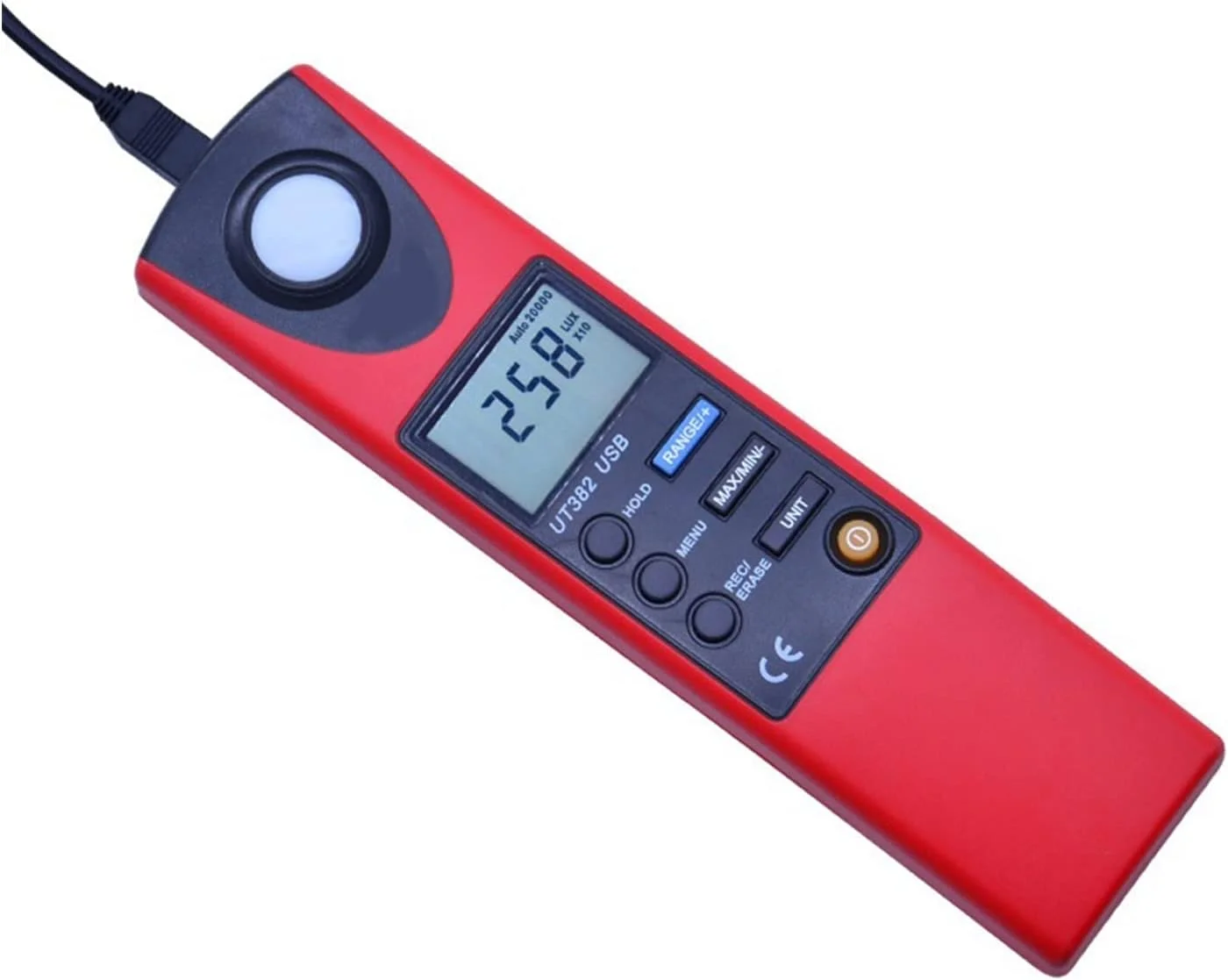 نورسنج UT382، 20-20000 لوکس لومن نورسنج دیجیتال، ابزار اندازه گیری USB، نورسنج دیجیتال دستی سنجش دمای محیط نورسنج UT382، 20-20000 لوکس لومن نورسنج دیجیتال، ابزار اندازه گیری USB، نورسنج دیجیتال دستی سنجش دمای محیط