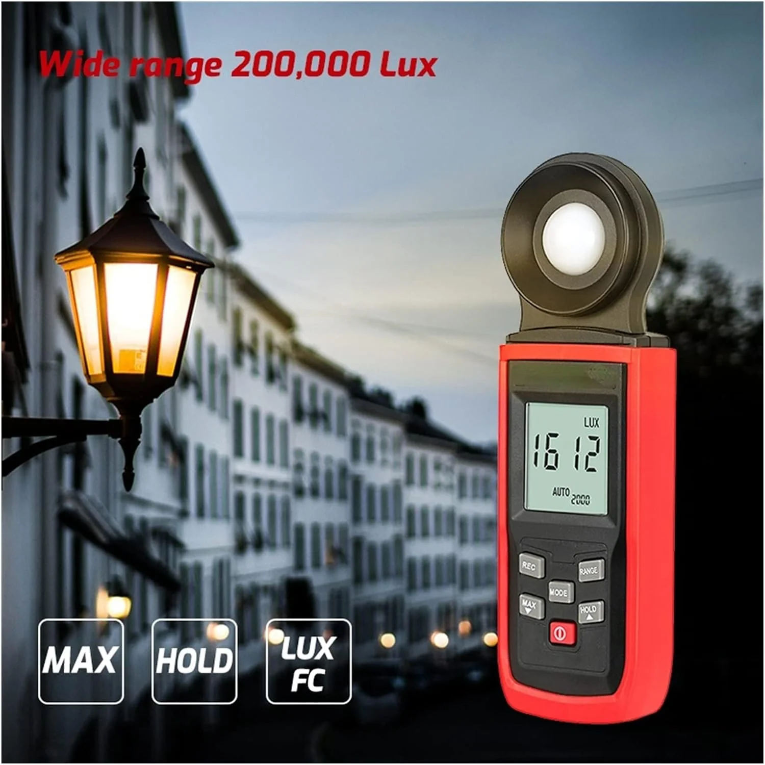 نورسنج دیجیتال دستی TA8131 ابزار تست محیطی لوکس/Fc عکاسی