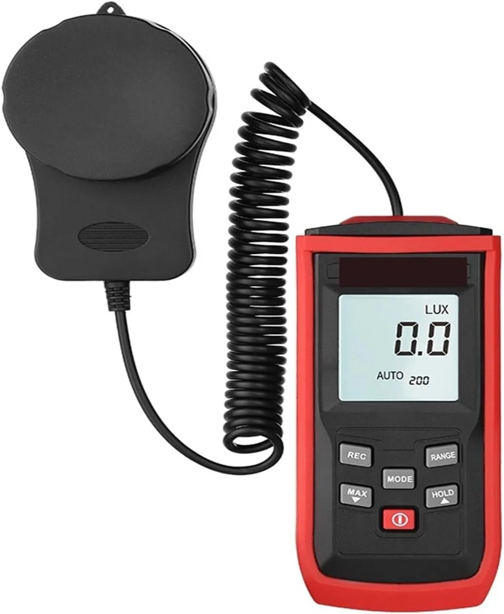 نورسنج، لوکس متر دیجیتال حرفه ای، نورسنج دستی، لوکس متر با دقت بالا، نورسنج روشنایی سنج 100000LUX (نوع جدا شونده) نورسنج، لوکس متر دیجیتال حرفه ای، نورسنج دستی، لوکس متر با دقت بالا، نورسنج روشنایی سنج 100000LUX (نوع جدا شونده)