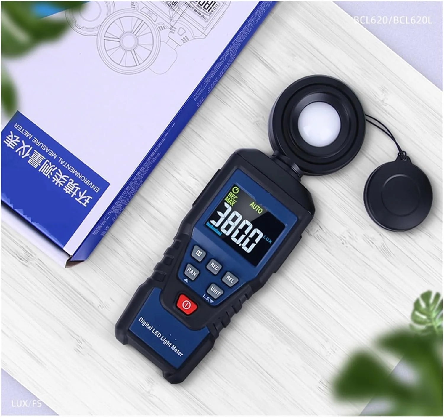 نورسنج، نورسنج دیجیتال، تست کننده حداکثر و حداقل روشنایی، لوکس متر، تست نورپردازی عکاسی، نورسنج جریان، تست لوکس FC