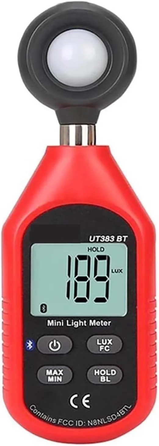 نورسنج، لوکس متر دیجیتال 383BT مینی نورسنج تجهیزات تست محیطی روشنایی سنج دستی نورسنج، لوکس متر دیجیتال 383BT مینی نورسنج تجهیزات تست محیطی روشنایی سنج دستی
