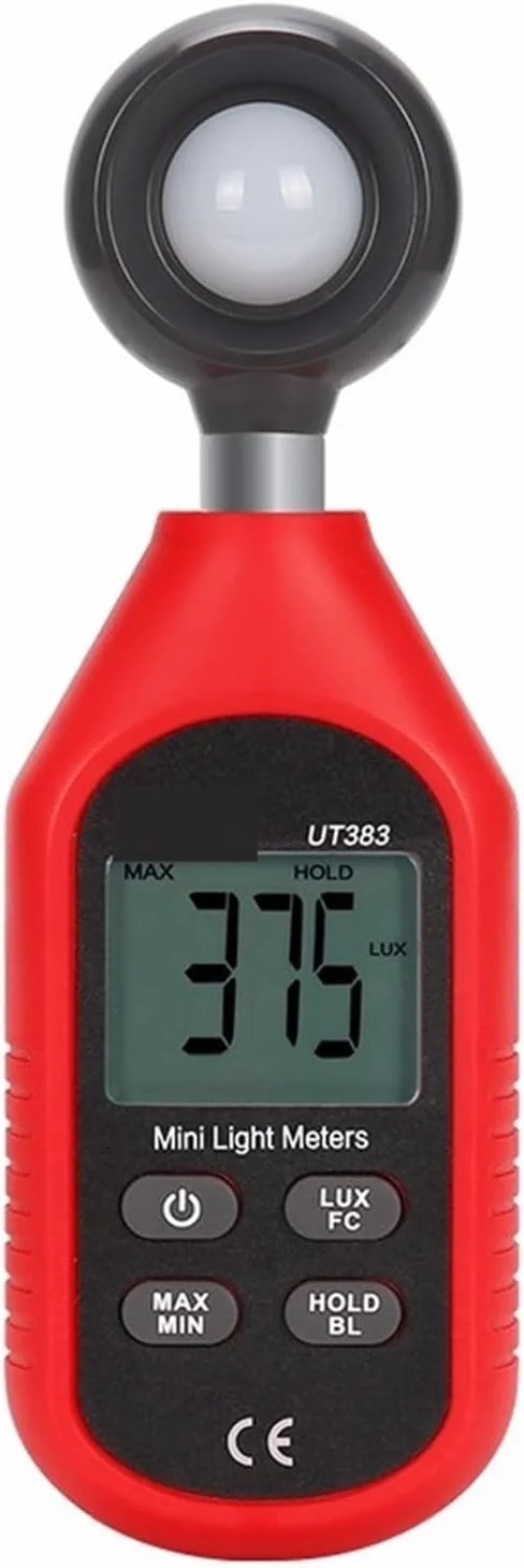 نورسنج، لوکس متر دیجیتال 383BT مینی نورسنج تجهیزات تست محیطی روشنایی سنج دستی نورسنج، لوکس متر دیجیتال 383BT مینی نورسنج تجهیزات تست محیطی روشنایی سنج دستی