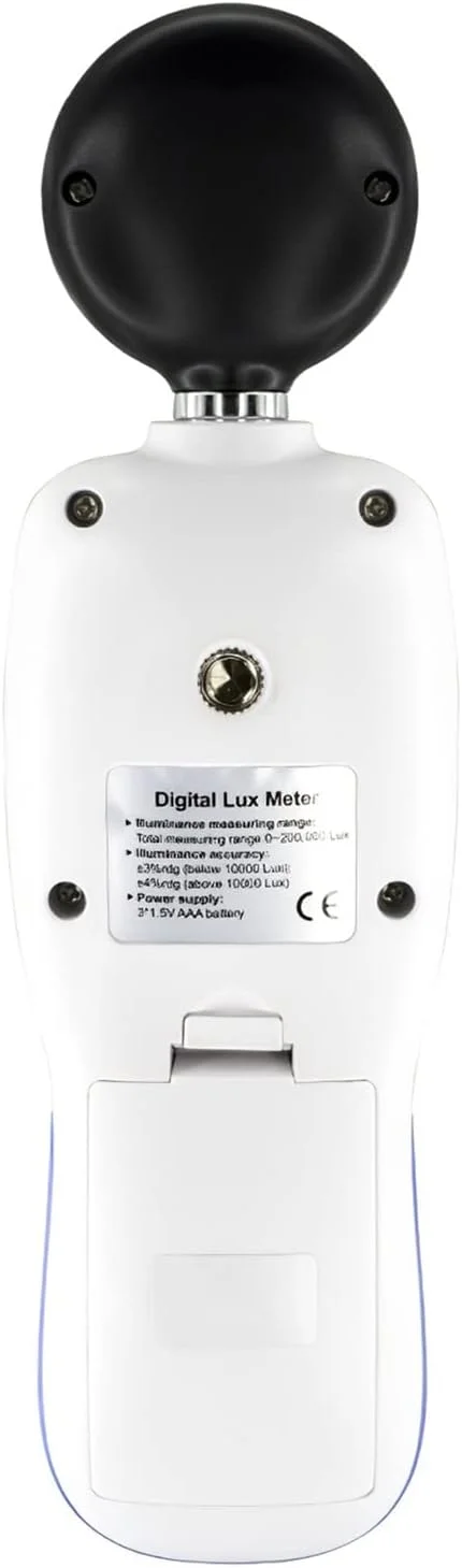 نورسنج دستی KHHFFUH، نورسنج دیجیتال با صفحه نمایش LCD، بلوتوث دستی 0-200000 لوکس، ابزار اندازه گیری دمای محیط برای نورسنجی نورسنج دستی KHHFFUH، نورسنج دیجیتال با صفحه نمایش LCD، بلوتوث دستی 0-200000 لوکس، ابزار اندازه گیری دمای محیط برای نورسنجی