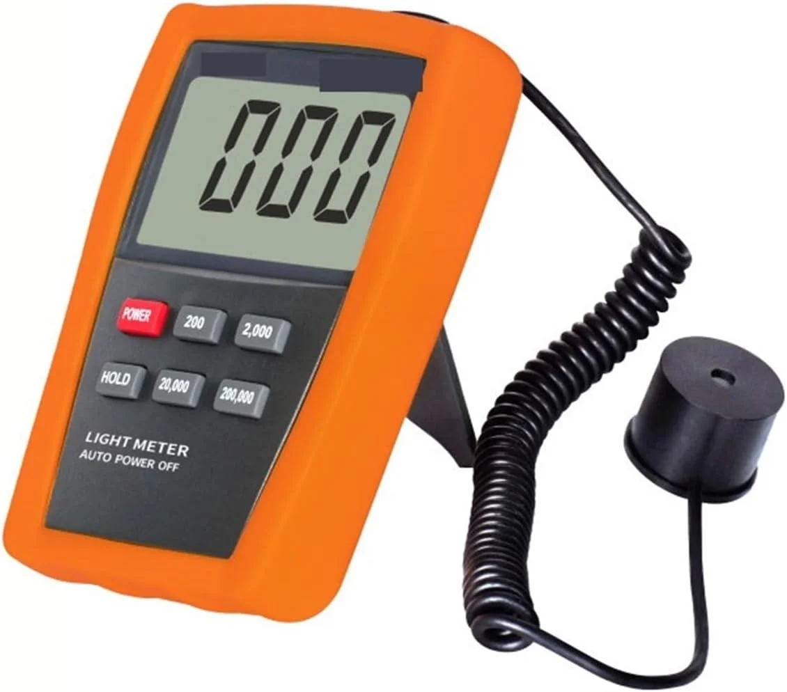 نورسنج دیجیتال LCD، نورسنج 10-200000 Cd/m2، آشکارساز روشنایی UV خطی برای صفحه نمایش LED تلویزیون CRT، نگهداری داده نورسنج دیجیتال LCD، نورسنج 10-200000 Cd/m2، آشکارساز روشنایی UV خطی برای صفحه نمایش LED تلویزیون CRT، نگهداری داده