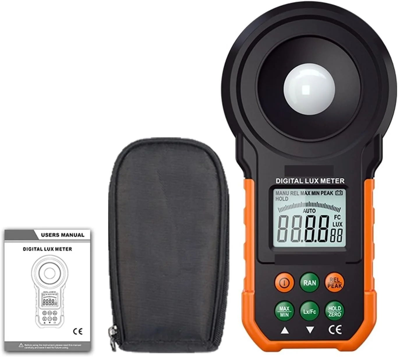 نورسنج، لوکس متر دیجیتال 200000 لوکس، ابزار اندازه گیری شدت روشنایی نورسنج، لوکس متر دیجیتال 200000 لوکس، ابزار اندازه گیری شدت روشنایی