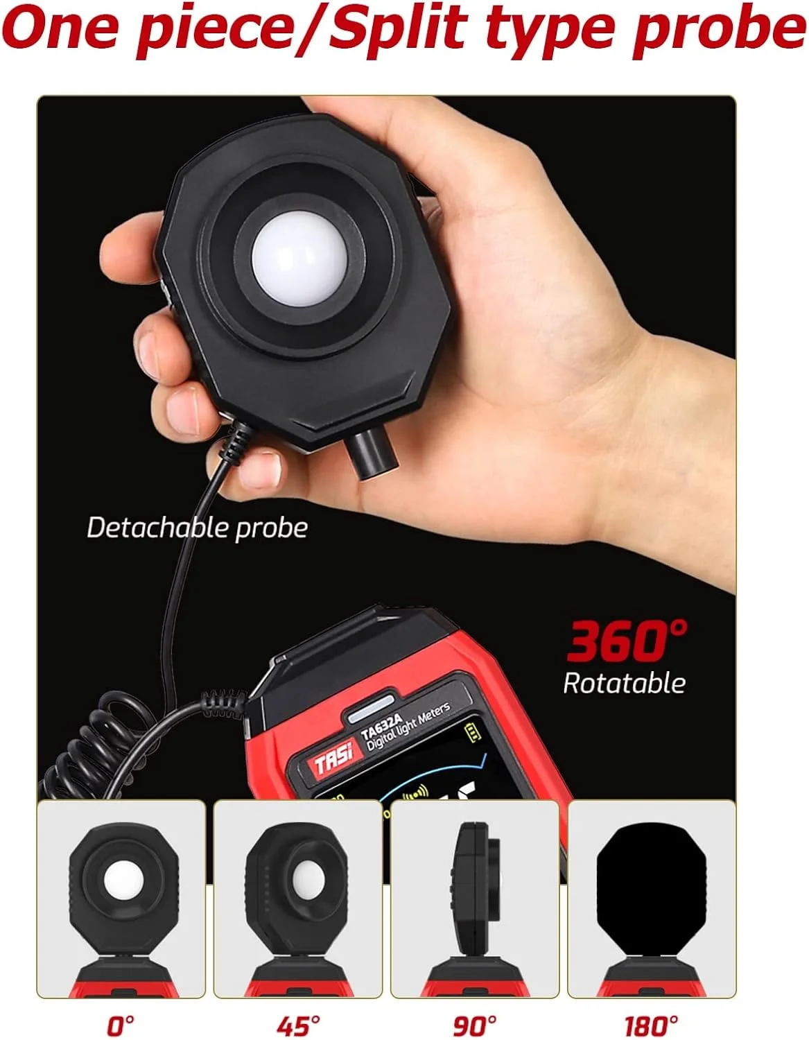 نورسنج GZDZHP، نورسنج دیجیتال، فوتومتر، محدوده 0-200000 لوکس، نورسنج دیجیتال دستی، ابزار اندازه گیری دمای محیط نورسنج GZDZHP، نورسنج دیجیتال، فوتومتر، محدوده 0-200000 لوکس، نورسنج دیجیتال دستی، ابزار اندازه گیری دمای محیط