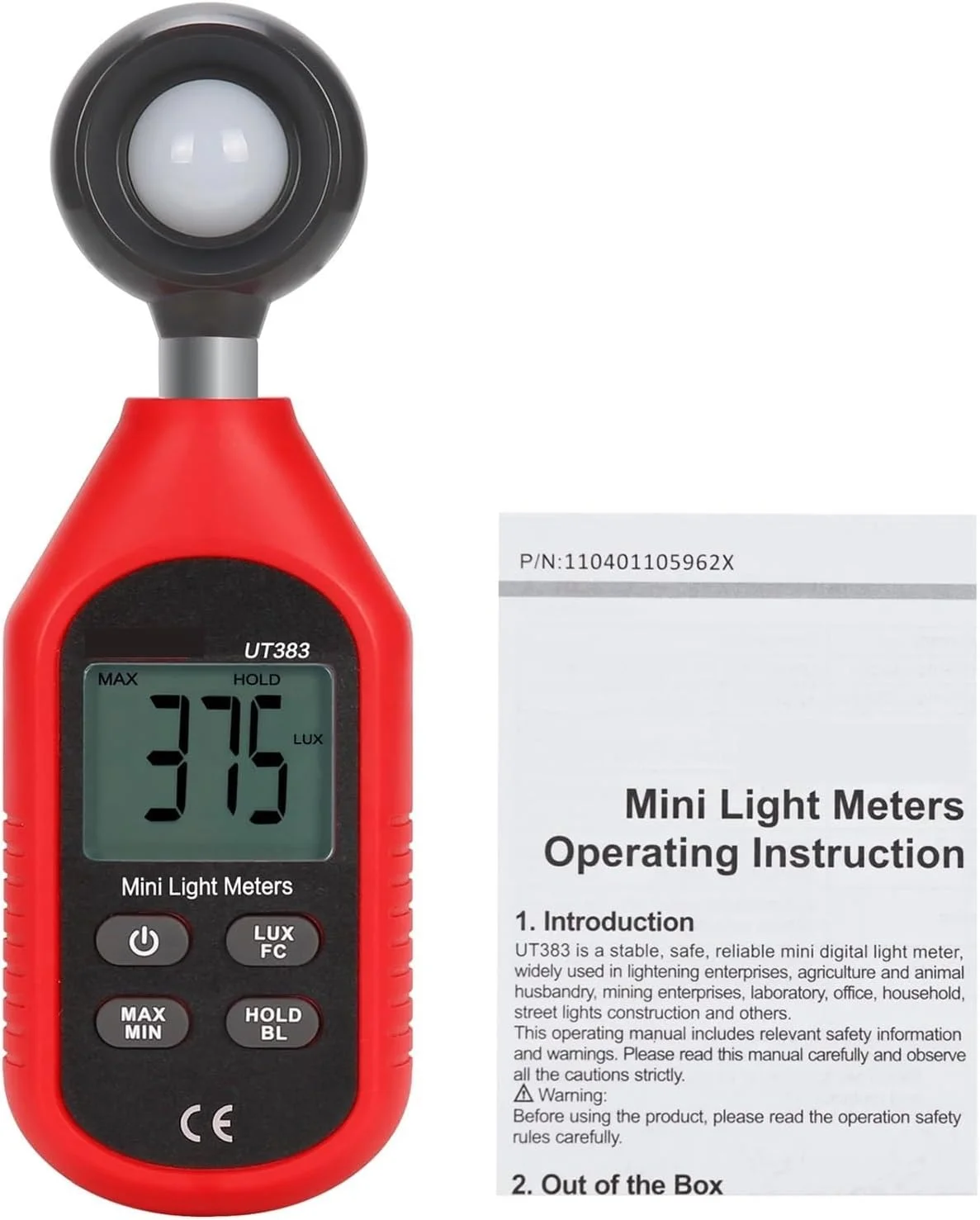 نورسنج، لوکس متر دیجیتال 383BT مینی نورسنج تجهیزات تست محیطی روشنایی سنج دستی نورسنج، لوکس متر دیجیتال 383BT مینی نورسنج تجهیزات تست محیطی روشنایی سنج دستی
