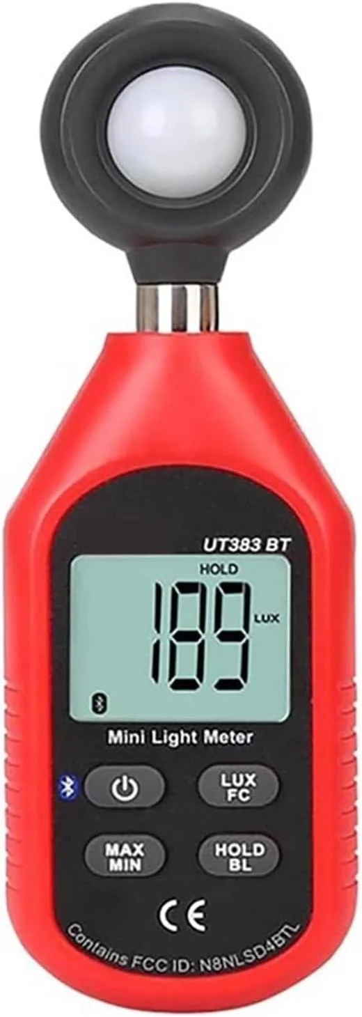 نورسنج، لوکس متر دیجیتال 383BT مینی نورسنج تجهیزات تست محیطی روشنایی سنج دستی نورسنج، لوکس متر دیجیتال 383BT مینی نورسنج تجهیزات تست محیطی روشنایی سنج دستی