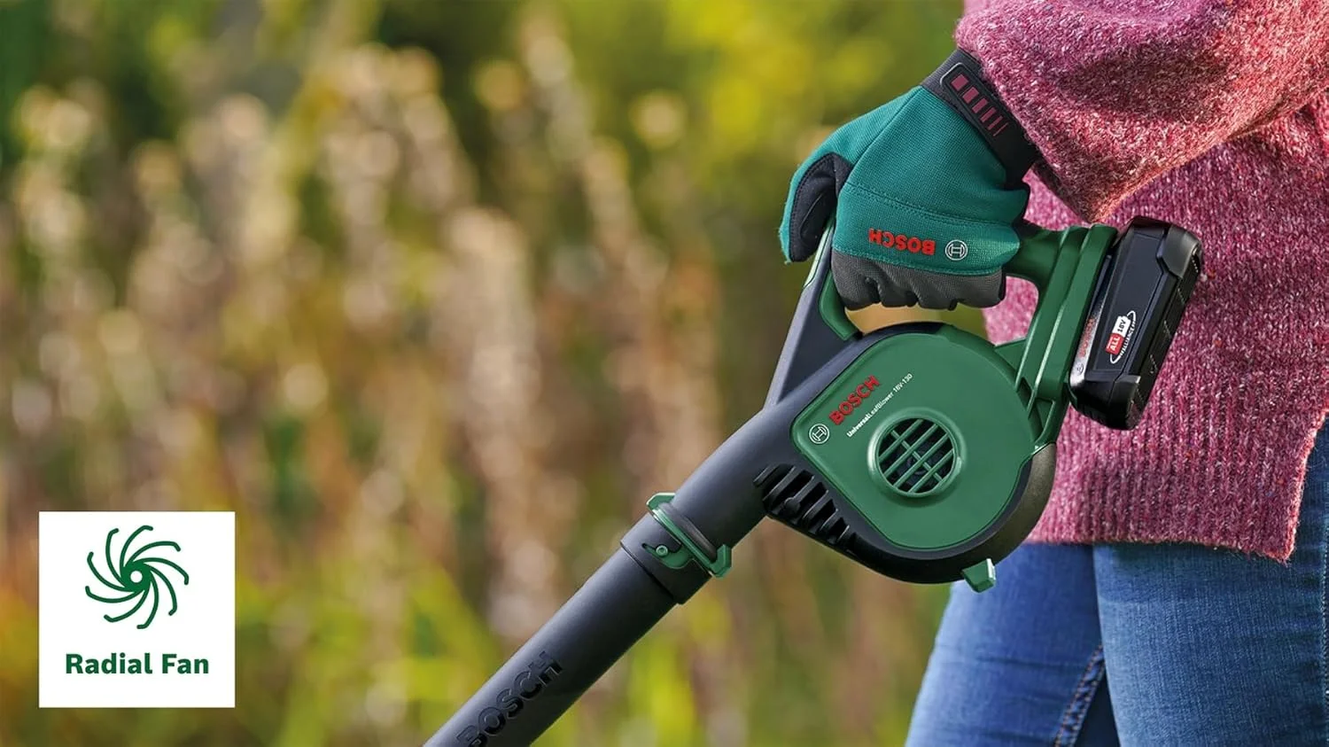 دمنده برگ شارژی بوش مدل ALB 18 LI (شامل 1 باتری، سیستم 18 ولت) دمنده برگ شارژی بوش مدل ALB 18 LI (شامل 1 باتری، سیستم 18 ولت)