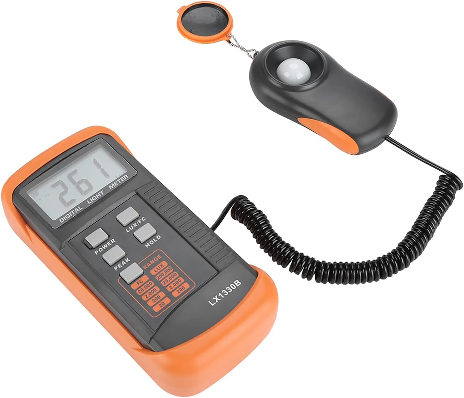 نورسنج دیجیتال ال سی دی 0 Illuminometer Lx1330B برای لامپ 200 000 برای اندازه گیری نورسنج نورسنج Lx1330B نورسنج فوتومتر نورسنج دیجیتال ال سی دی 0 Illuminometer Lx1330B برای لامپ 200 000 برای اندازه گیری نورسنج نورسنج Lx1330B نورسنج فوتومتر