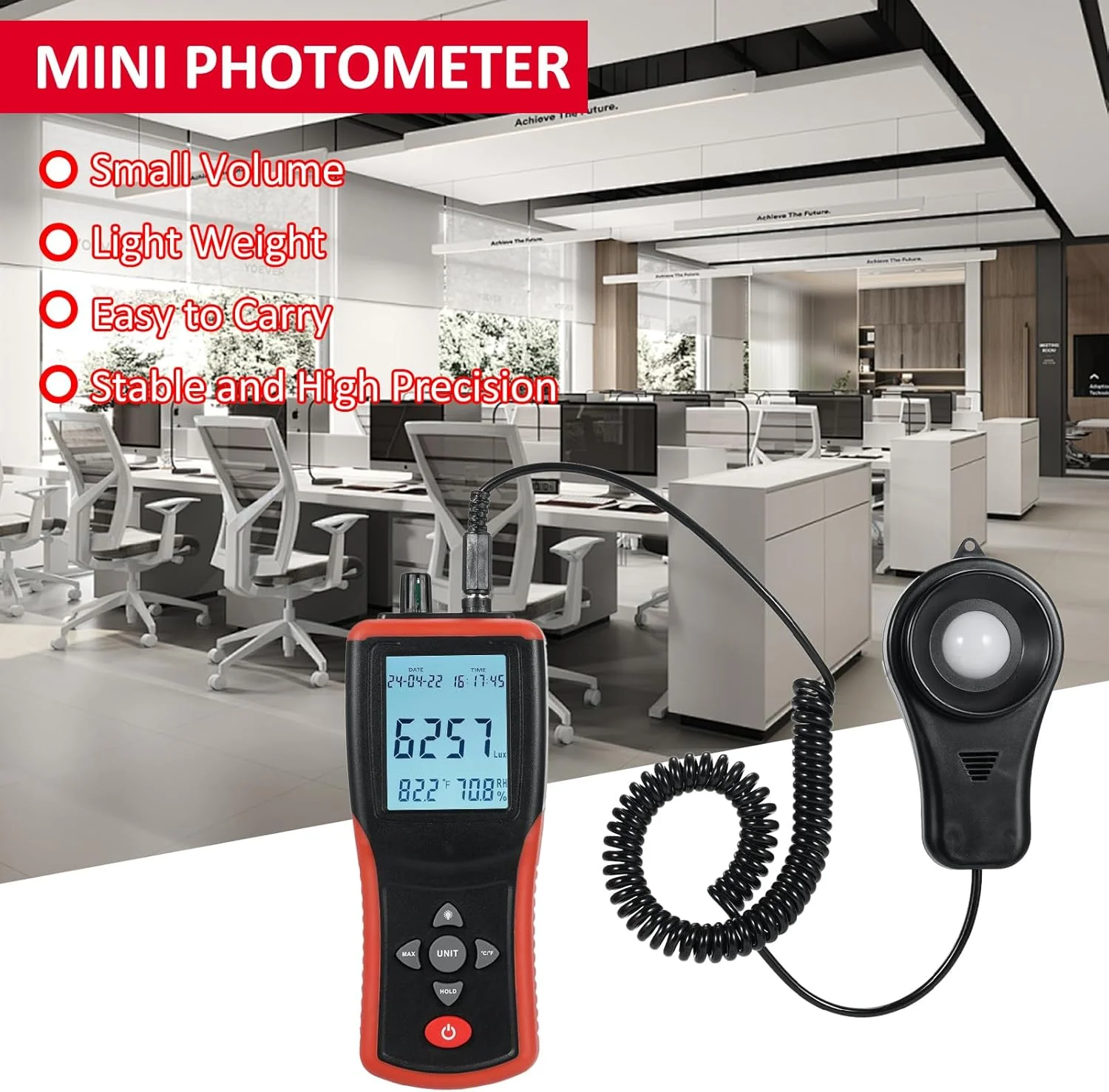 نورسنج دیجیتال لابیموس مدل Lux TL-603 با قابلیت اندازه گیری تا 400,000 لوکس، نورسنج جیبی دیجیتال LCD، تستر اندازه گیری لوکس و FC، سنسور فتومتر نورسنج دیجیتال لابیموس مدل Lux TL-603 با قابلیت اندازه گیری تا 400,000 لوکس، نورسنج جیبی دیجیتال LCD، تستر اندازه گیری لوکس و FC، سنسور فتومتر