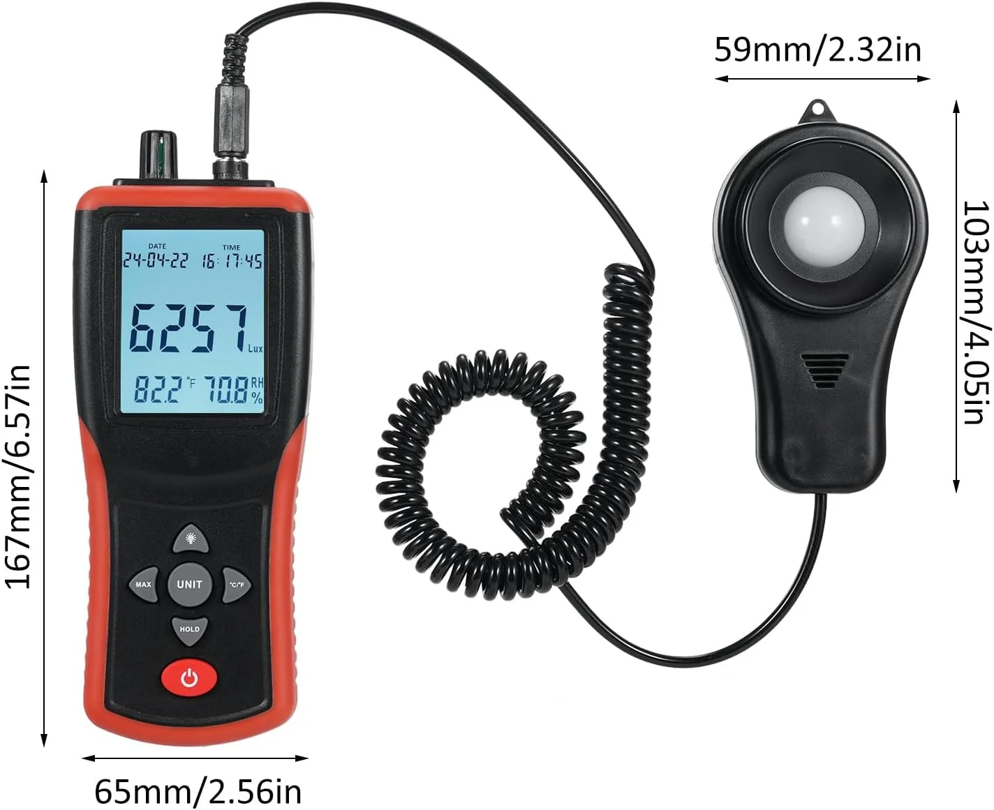 نورسنج دیجیتال لابیموس مدل Lux TL-603 با قابلیت اندازه گیری تا 400,000 لوکس، نورسنج جیبی دیجیتال LCD، تستر اندازه گیری لوکس و FC، سنسور فتومتر نورسنج دیجیتال لابیموس مدل Lux TL-603 با قابلیت اندازه گیری تا 400,000 لوکس، نورسنج جیبی دیجیتال LCD، تستر اندازه گیری لوکس و FC، سنسور فتومتر