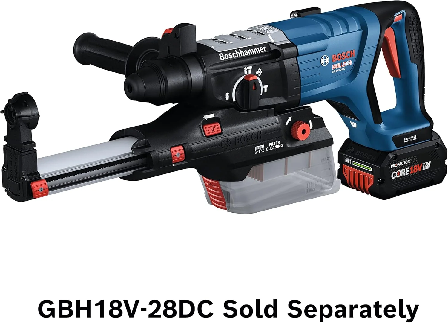 مجموعه جمع آوری گرد و غبار بوش مدل GDE28D SDS-Plus®‎