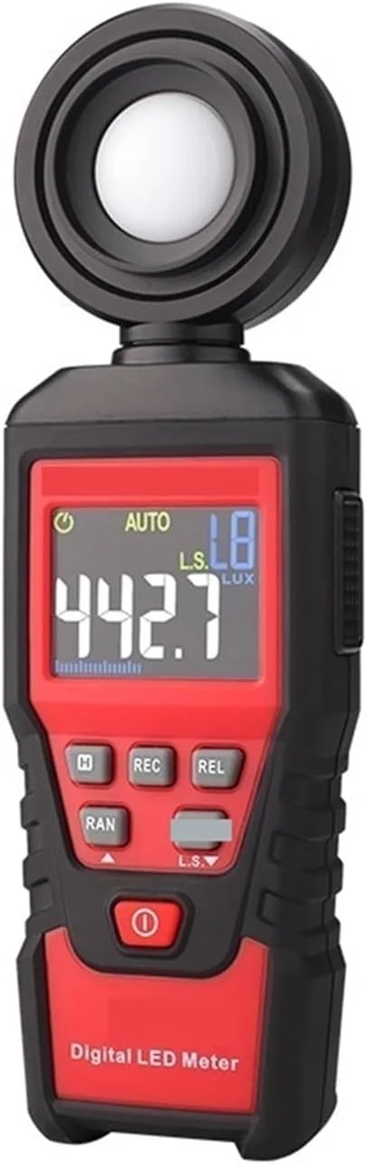 نورسنج، نورسنج فتومتر لوکس متر حرفه ای، لوکس متر دیجیتال LED تست، روشنایی سنج با دقت بالا، LCD با نور پس زمینه نورسنج، نورسنج فتومتر لوکس متر حرفه ای، لوکس متر دیجیتال LED تست، روشنایی سنج با دقت بالا، LCD با نور پس زمینه