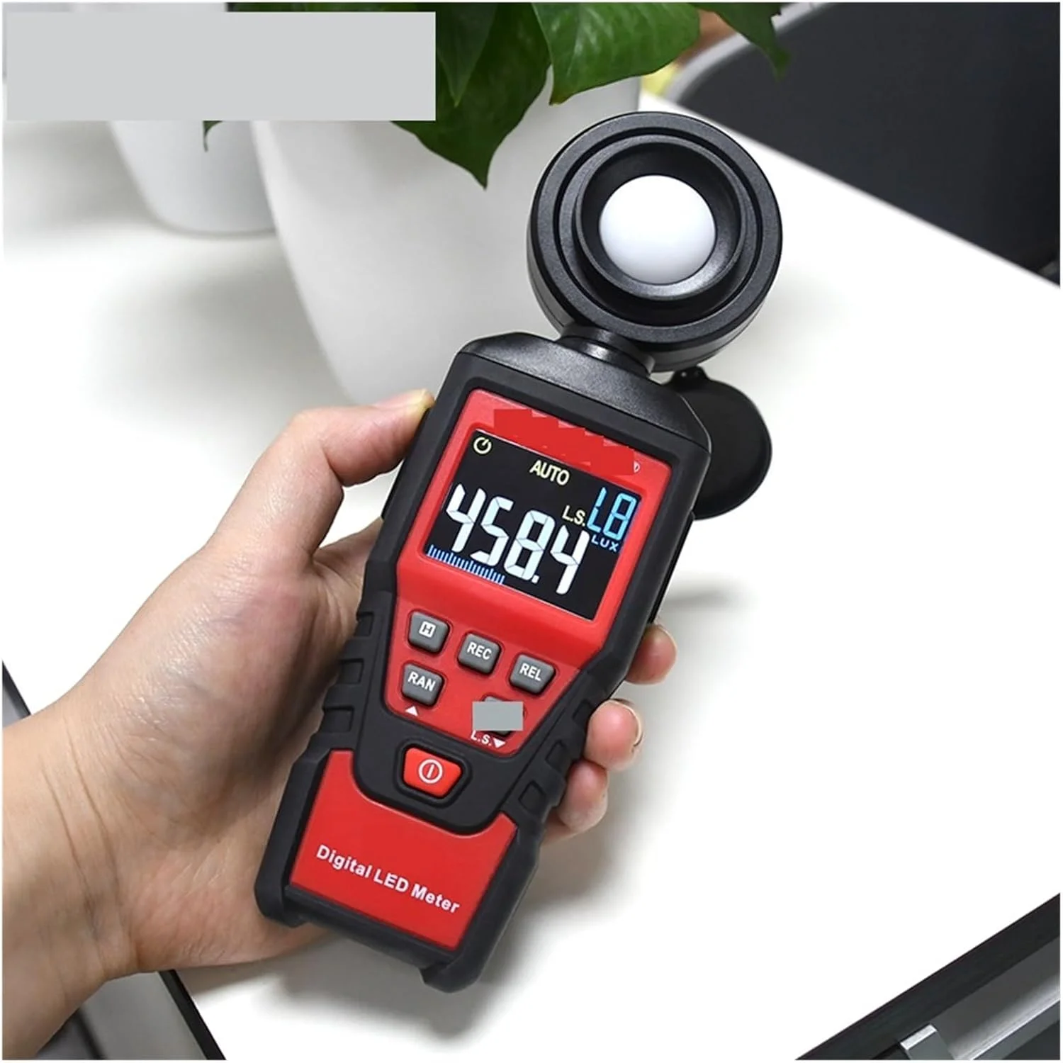 نورسنج، نورسنج فتومتر لوکس متر حرفه ای، لوکس متر دیجیتال LED تست، روشنایی سنج با دقت بالا، LCD با نور پس زمینه نورسنج، نورسنج فتومتر لوکس متر حرفه ای، لوکس متر دیجیتال LED تست، روشنایی سنج با دقت بالا، LCD با نور پس زمینه