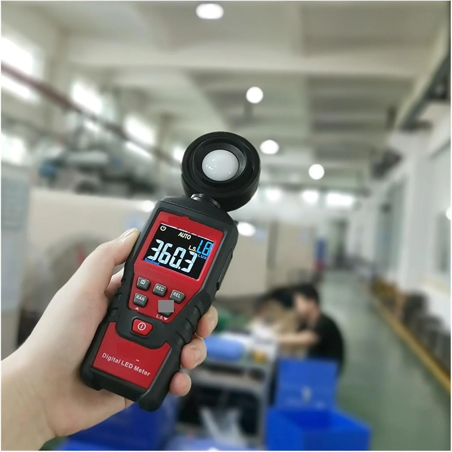 نورسنج، نورسنج فتومتر لوکس متر حرفه ای، لوکس متر دیجیتال LED تست، روشنایی سنج با دقت بالا، LCD با نور پس زمینه نورسنج، نورسنج فتومتر لوکس متر حرفه ای، لوکس متر دیجیتال LED تست، روشنایی سنج با دقت بالا، LCD با نور پس زمینه