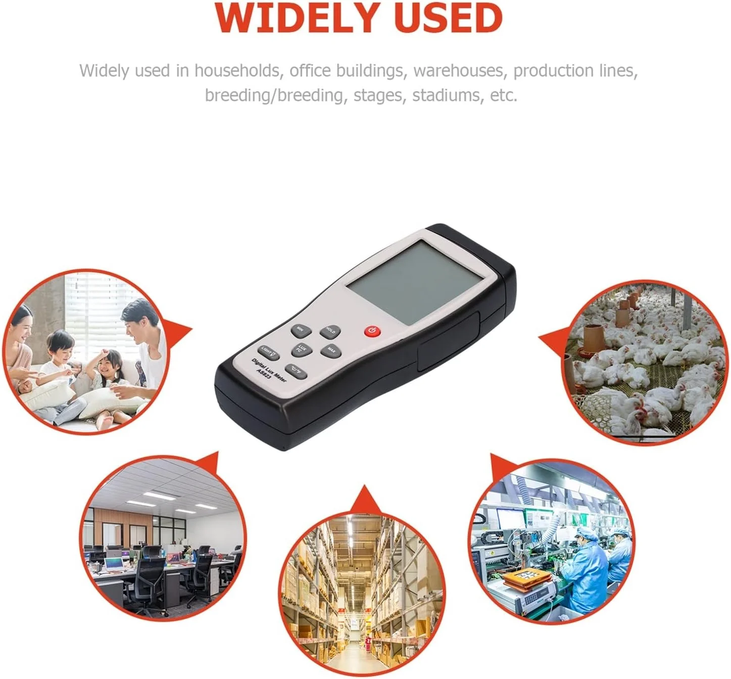 نورسنج طیف سنج دستی دیجیتال GZDtdsd، نورسنج دیجیتال با دقت بالا و محدوده تشخیص گسترده برای مصارف خانگی و کشاورزی نورسنج طیف سنج دستی دیجیتال GZDtdsd، نورسنج دیجیتال با دقت بالا و محدوده تشخیص گسترده برای مصارف خانگی و کشاورزی